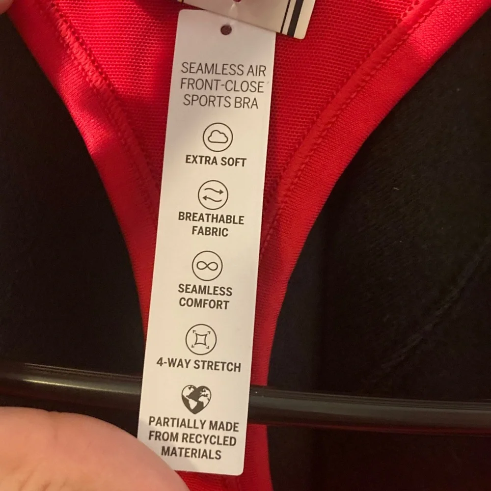 PINK Victoria's Secret Bold Red Sports Bra - Picture 6 of 6